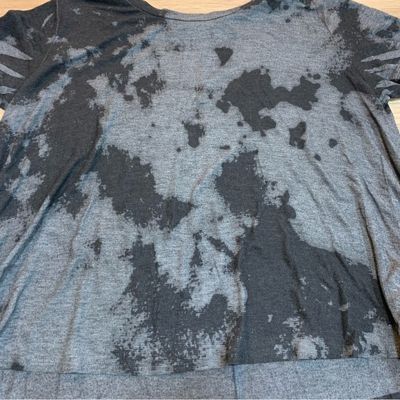 Plus Size Tie Dye Flowing Tunic Top - Picture 3 of 5